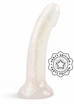 Фаллоимитатор из жидкого силикона с блестками Dildolls Extravaganza Фаллоимитатор из жидкого силикона с блестками Dildolls Extravaganza