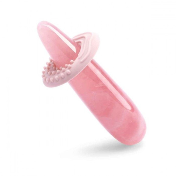 Массажер Le Wand Crystal Wand из розового кварца Массажер Le Wand Crystal Wand из розового кварца