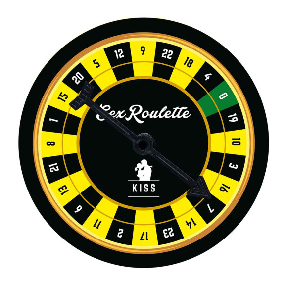Настольная игра-рулетка Sex Roulette Kiss Настольная игра-рулетка Sex Roulette Kiss