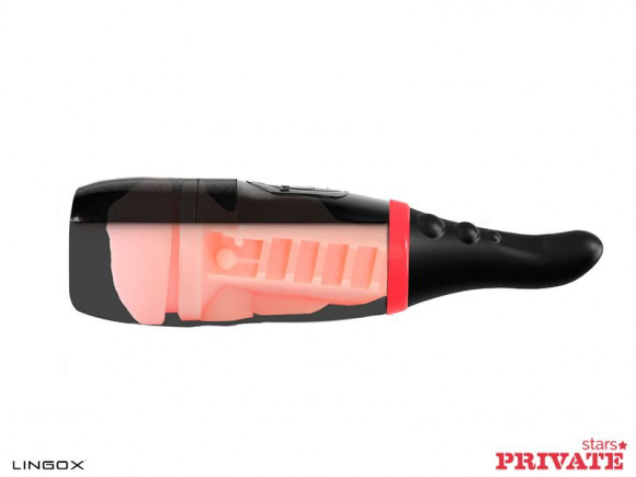 Мастурбатор-вагина Private Anna Rose Vagina в тубе с хвостиком для массажа простаты Мастурбатор-вагина Private Anna Rose Vagina в тубе с хвостиком для массажа простаты