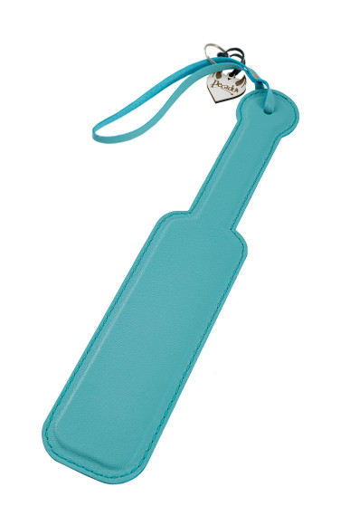 Голубой кожаный пэддл - 37 см. Голубой кожаный пэддл - 37 см.