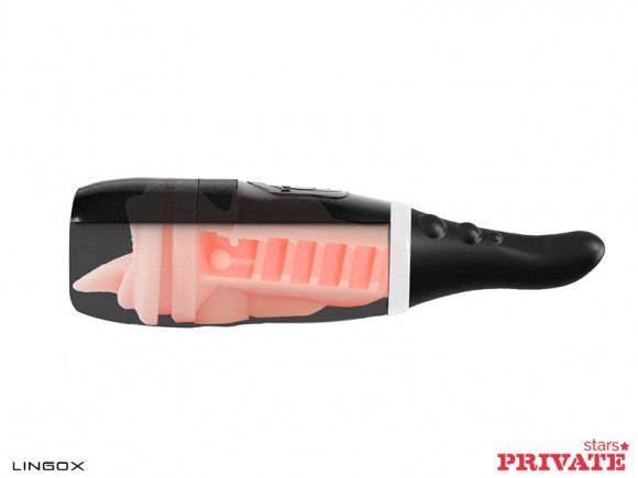 Мастурбатор-ротик Private Anny Aurora Mouth в тубе с хвостиком для массажа простаты Мастурбатор-ротик Private Anny Aurora Mouth в тубе с хвостиком для массажа простаты