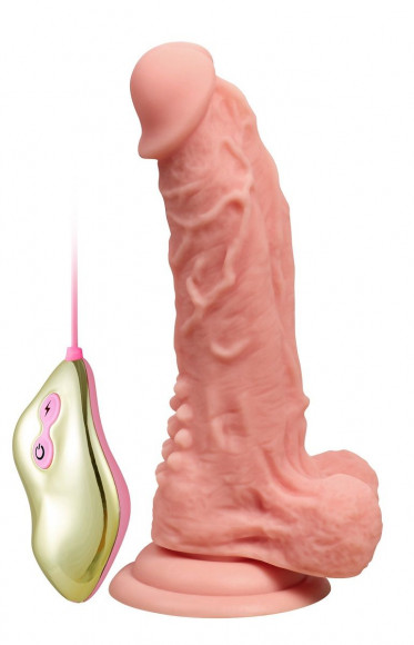 Телесный ротатор-реалистик Turbo Boost Garrett - 19,5 см. Телесный ротатор-реалистик Turbo Boost Garrett - 19,5 см.