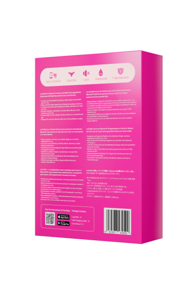 Розовое виброяйцо Lush Mini Розовое виброяйцо Lush Mini