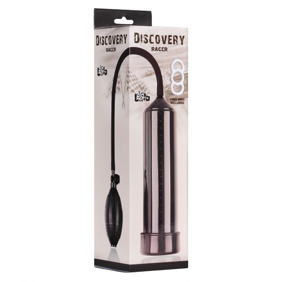 Черная вакуумная помпа Discovery Racer Сharcoal Черная вакуумная помпа Discovery Racer Сharcoal
