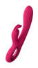 Малиновый вибратор-кролик Chill - 21 см.