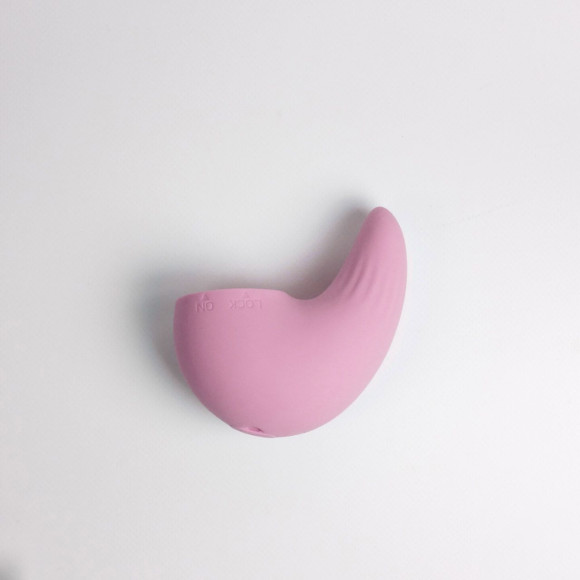 Розовый вибростимулятор зоны G 2-в-1