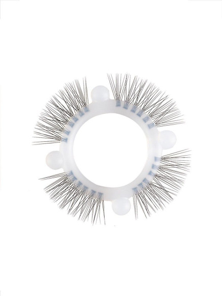 Эластичное кольцо с «ресничками» и 4 шариками