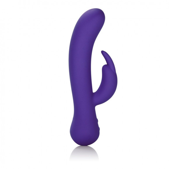 Фиолетовый вибратор со стимулятором клитора Vanity Vs18 - 21 см. Фиолетовый вибратор со стимулятором клитора Vanity Vs18 - 21 см.