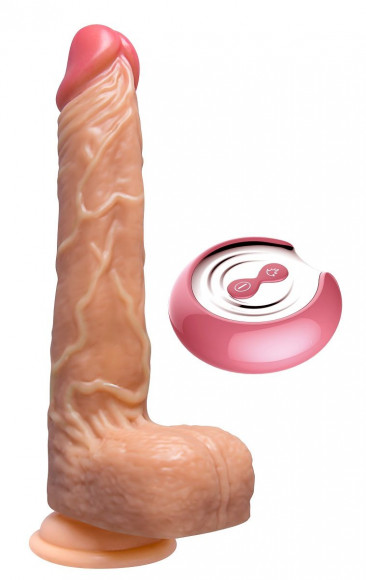 Телесный ротатор-реалистик Telescopic Jean - 18 см. Телесный ротатор-реалистик Telescopic Jean - 18 см.