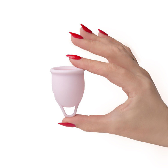 Набор из 2 розовых менструальных чаш Aura Набор из 2 розовых менструальных чаш Aura