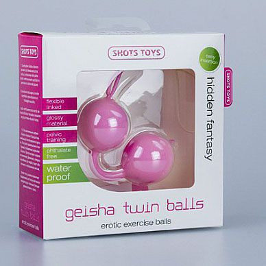 Розовые вагинальные шарики Geisha Розовые вагинальные шарики Geisha