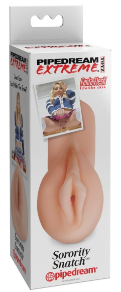 Телесный мастурбатор-вагина Sorority Snatch Телесный мастурбатор-вагина Sorority Snatch