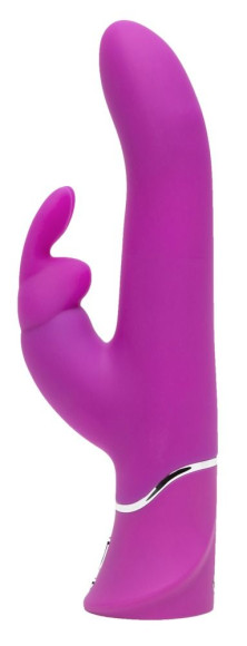 Лиловый вибратор Curve Thrusting Rechargeable Rabbit Vibrator - 24,1 см. Лиловый вибратор Curve Thrusting Rechargeable Rabbit Vibrator - 24,1 см.