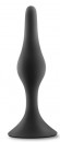 Черная анальная пробка Beginner Plug Small - 8,2 см. Черная анальная пробка Beginner Plug Small - 8,2 см.