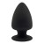 Черная анальная втулка SILEXD Plug Model 1 L - 13 см.