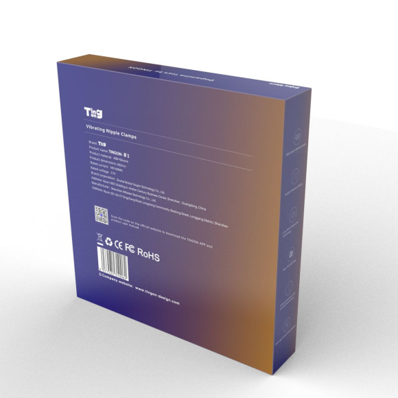 Интерактивные вибрирующие зажимы для сосков N1