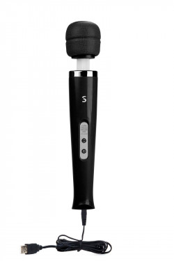 Черный вибромассажер, работающий от USB, Ultra Twizzle Trigger USB Plug - 31,5 см. Черный вибромассажер, работающий от USB, Ultra Twizzle Trigger USB Plug - 31,5 см.