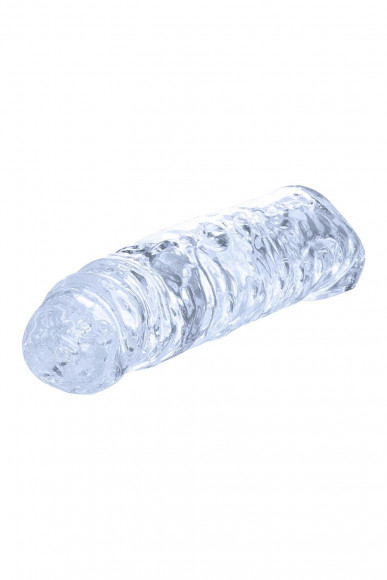 Прозрачная насадка-удлинитель Length Enhancer с подхватом - 27 см.