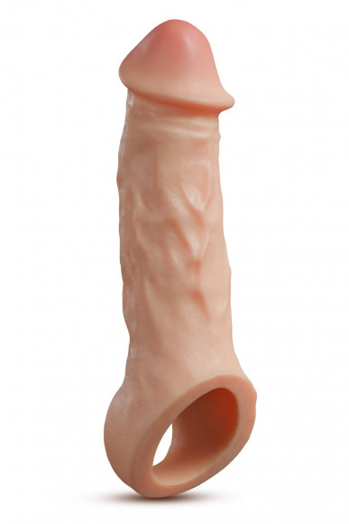 Телесная насадка-удлинитель Intrepid 9.25 Inch Realistic Penis Extender Sleeve - 23,5 см. Телесная насадка-удлинитель Intrepid 9.25 Inch Realistic Penis Extender Sleeve - 23,5 см.