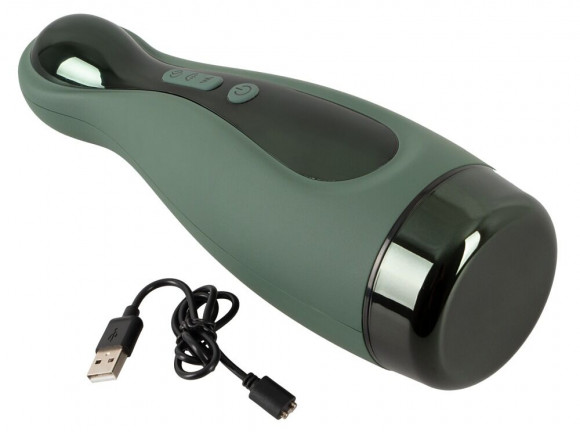 Вибромастурбатор с функцией всасывания Masturbator with 2 Functions Вибромастурбатор с функцией всасывания Masturbator with 2 Functions