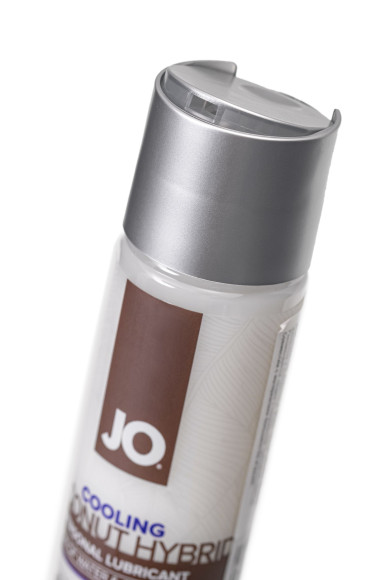 Водно-масляный лубрикант с охлаждающим эффектом JO Silicon free Hybrid Lubricant COOLING - 120 мл.