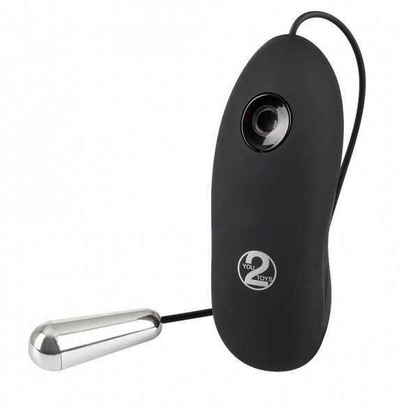 Серебристая вибропуля с пультом Petite Bullet Серебристая вибропуля с пультом Petite Bullet