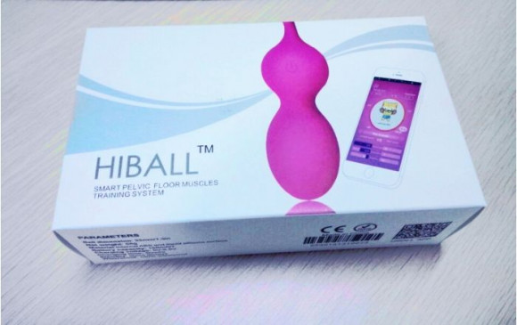 Вагинальный шарик-тренажер HiBall-1, совместимый с гаджетами iOs и Android Вагинальный шарик-тренажер HiBall-1, совместимый с гаджетами iOs и Android