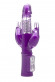 Фиолетовый вибратор Multiply с двумя отростками - 23,5 см. Фиолетовый вибратор Multiply с двумя отростками - 23,5 см.