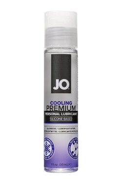 Охлаждающий лубрикант на силиконовой основе JO Premium COOLING - 30 мл.