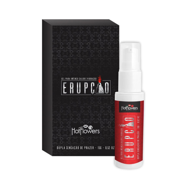 Клиторальный гель Erupcao с согревающе-покалывающим эффектом - 15 гр. Клиторальный гель Erupcao с согревающе-покалывающим эффектом - 15 гр.