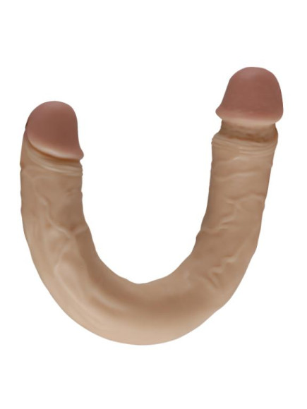 Гибкий двусторонний фаллоимитатор REAL - 39 см. Гибкий двусторонний фаллоимитатор REAL - 39 см.