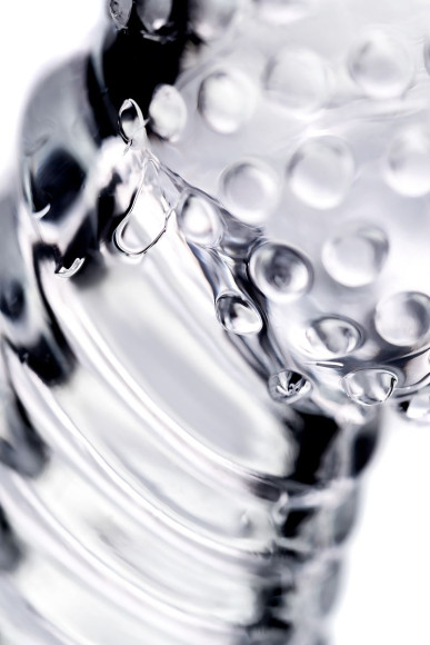 Прозрачная рельефная насадка на палец Dale - 8,5 см. Прозрачная рельефная насадка на палец Dale - 8,5 см.