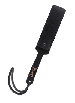 Черный кожаный пэддл - 37 см. Черный кожаный пэддл - 37 см.