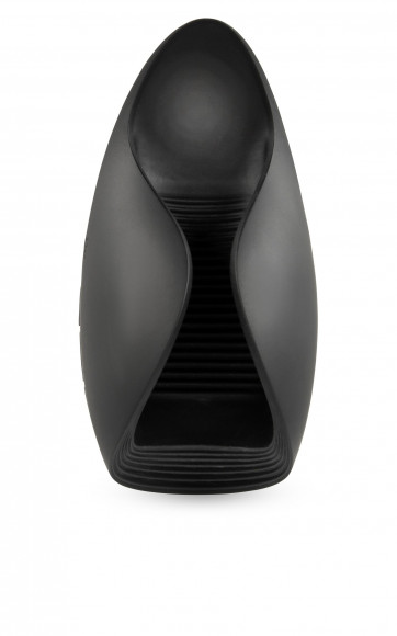 Черный мастурбатор с гибкими крылышками Черный мастурбатор с гибкими крылышками