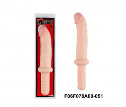 Реалистичный фаллоимитатор Rogue с ручкой - 35 см. Реалистичный фаллоимитатор Rogue с ручкой - 35 см.
