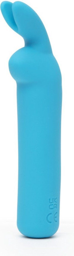 Голубая вибропуля с ушками Rechargeable Rabbit Ears Bullet Vibrator Голубая вибропуля с ушками Rechargeable Rabbit Ears Bullet Vibrator