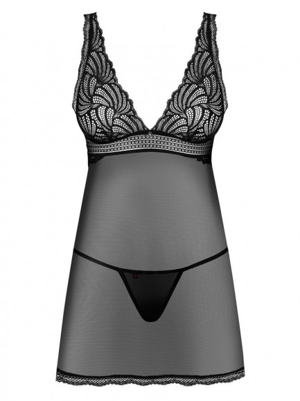 Эффектная коротенькая сетчатая сорочка Sweetia Эффектная коротенькая сетчатая сорочка Sweetia