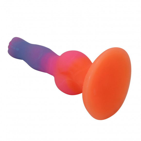 Силиконовый фантазийный фаллоимитатор Hercules - 21,5 см. Силиконовый фантазийный фаллоимитатор Hercules - 21,5 см.