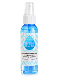 Парфюмированный спрей Intim Health для нижнего белья и тела с соблазнительным ароматом - 95 мл.