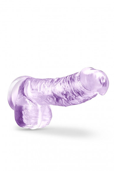 Сиреневый фаллоимитатор 6 Inch Crystalline Dildo - 15,2 см. Сиреневый фаллоимитатор 6 Inch Crystalline Dildo - 15,2 см.