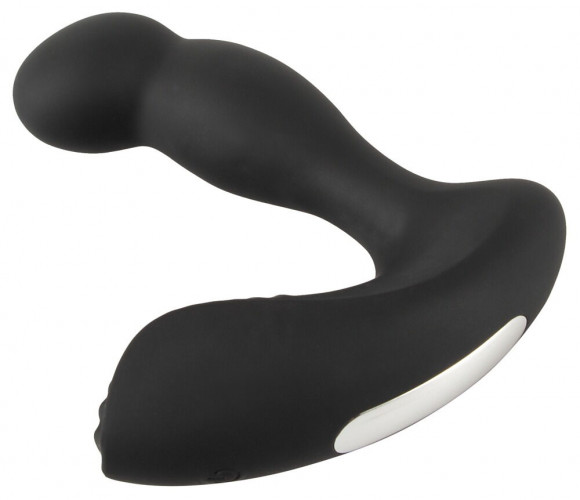 Черный вибростимулятор простаты RC Prostate Massager - 13,1 см. Черный вибростимулятор простаты RC Prostate Massager - 13,1 см.