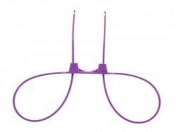 Фиолетовые пластиковые наручники Zip Tie Cuffs Фиолетовые пластиковые наручники Zip Tie Cuffs