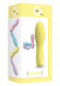 Жёлтый вибратор DONNA - 12 см. Жёлтый вибратор DONNA - 12 см.
