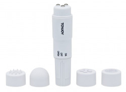 Мини-стимулятор Pocket Rocket с 4 сменными насадками Мини-стимулятор Pocket Rocket с 4 сменными насадками