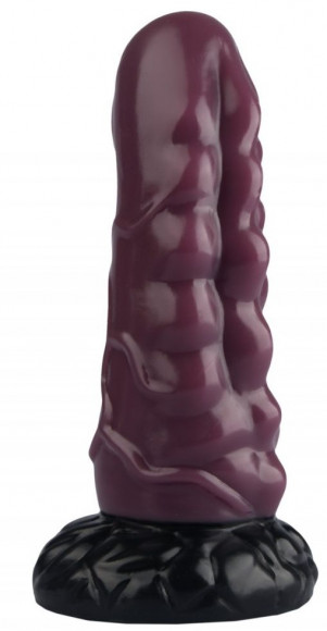 Кориневая анальная втулка с венками - 18 см. Кориневая анальная втулка с венками - 18 см.