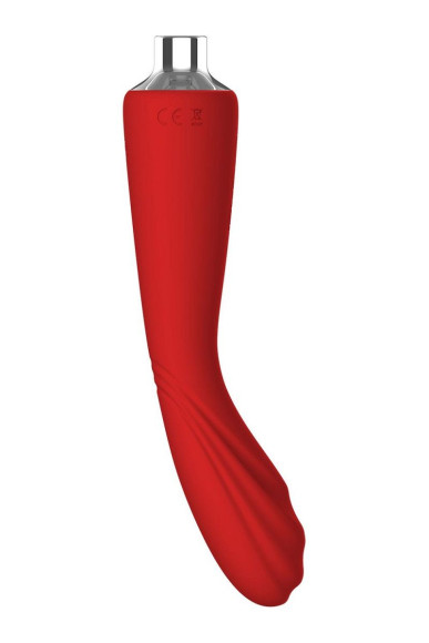 Красный двойной стимулятор Georgia - вибратор и вакуумная помпа Красный двойной стимулятор Georgia - вибратор и вакуумная помпа