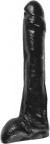 Большой фаллоимитатор All Black Sven Dildo - 29 см.