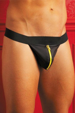 Мужские трусы с желтой молнией Мужские трусы с желтой молнией