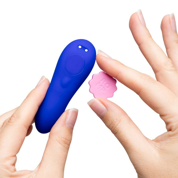 Синий вибратор в трусики с пультом ДУ Party